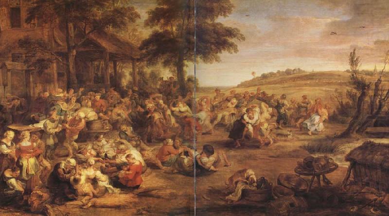 La Kermesse ou Noce de village, Peter Paul Rubens